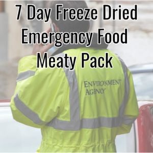 7 Day Freeze Dried Food Meaty Pack